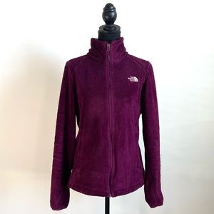 The North Face Full Zip Fuzzy Fleece jacket women’s size medium